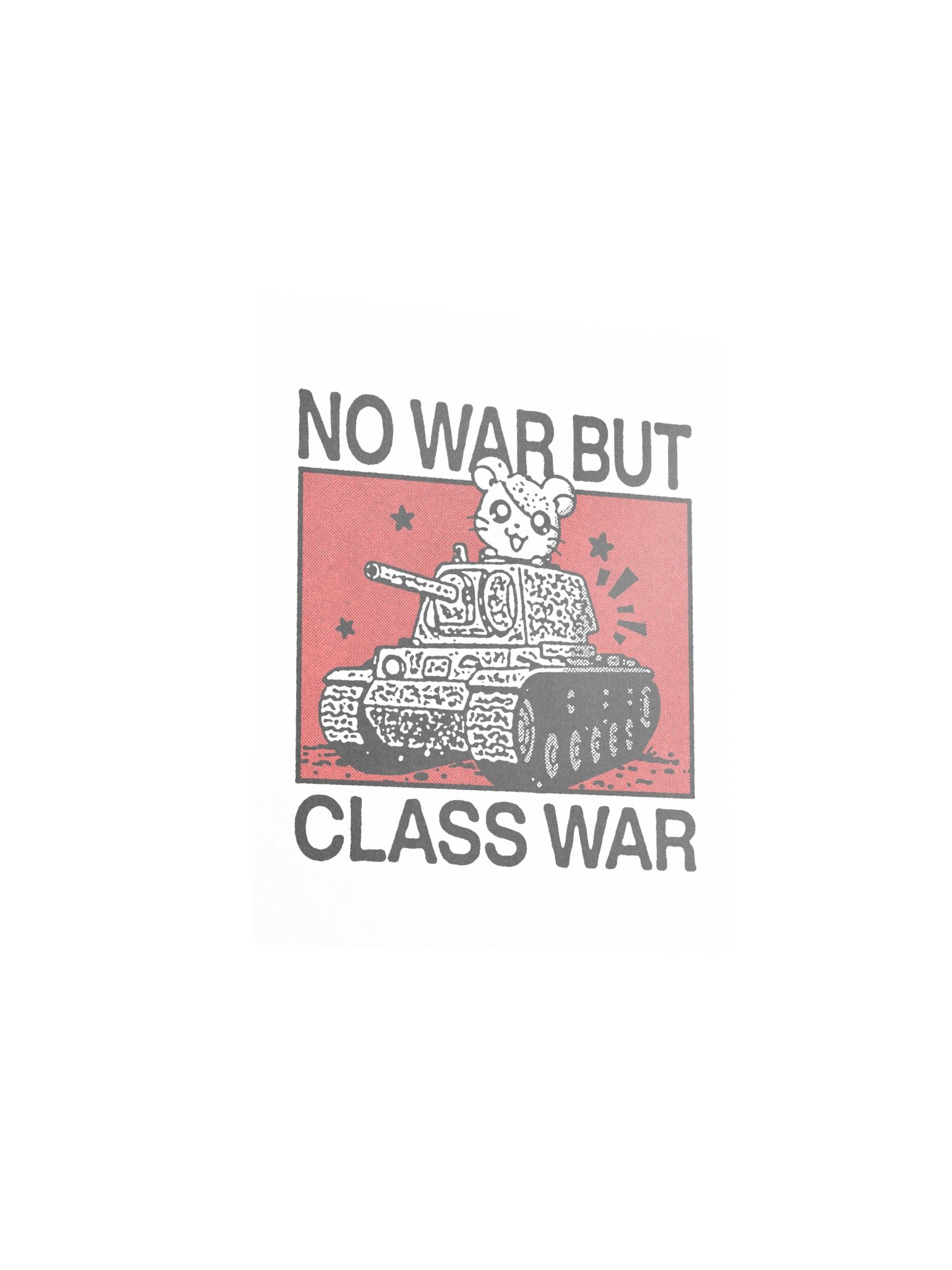 NOT WAR BUT CLASS WAR ! Art Print. product image (3)