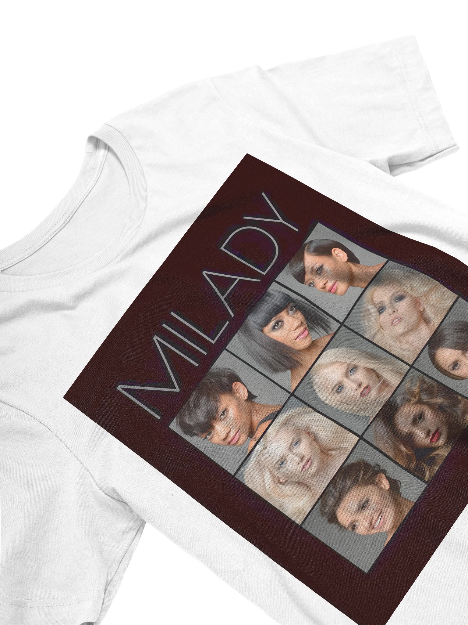 MILADY Portrait Grid Supersoft Tee product image (63)
