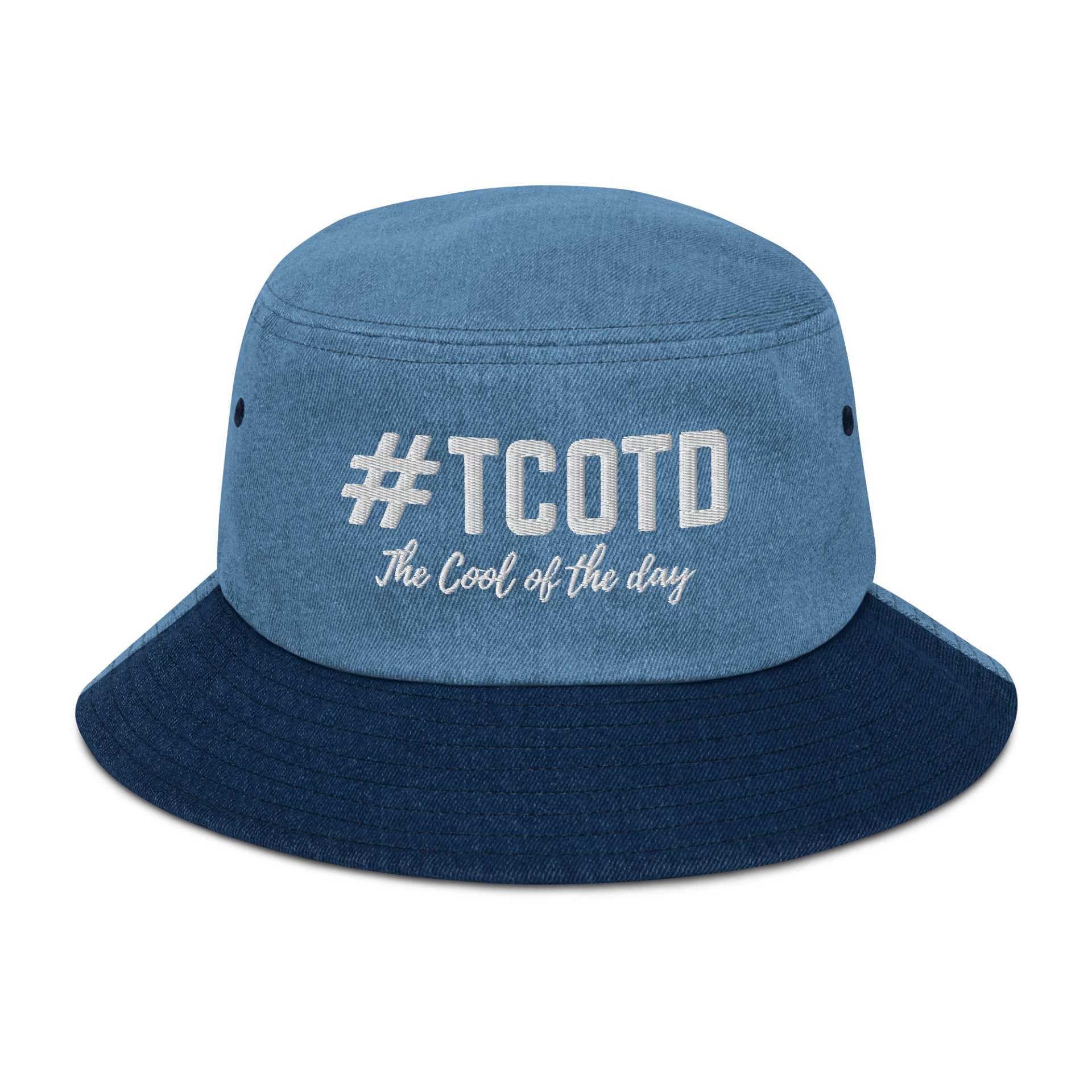 TCOTD Embroidery Bucket Jean Hat product image (1)