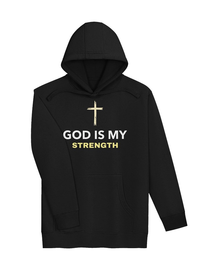 God Is My Strength Christian Hoodie product image (2)