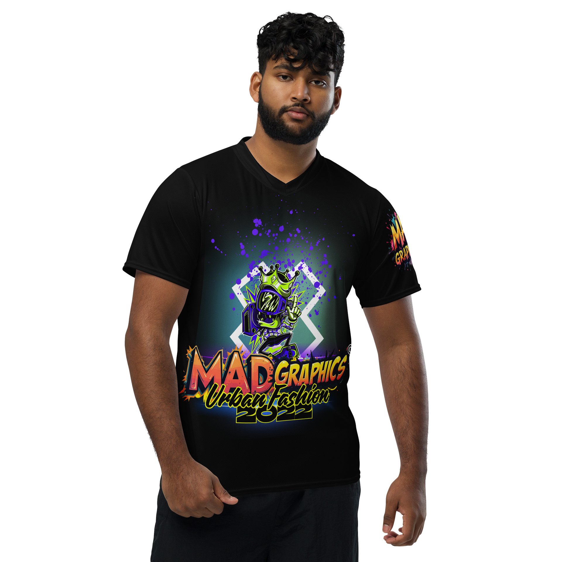 LIMITED EDITION - CNX Core All-over print Unisex Tee — Mad Graphics 001 product image (3)