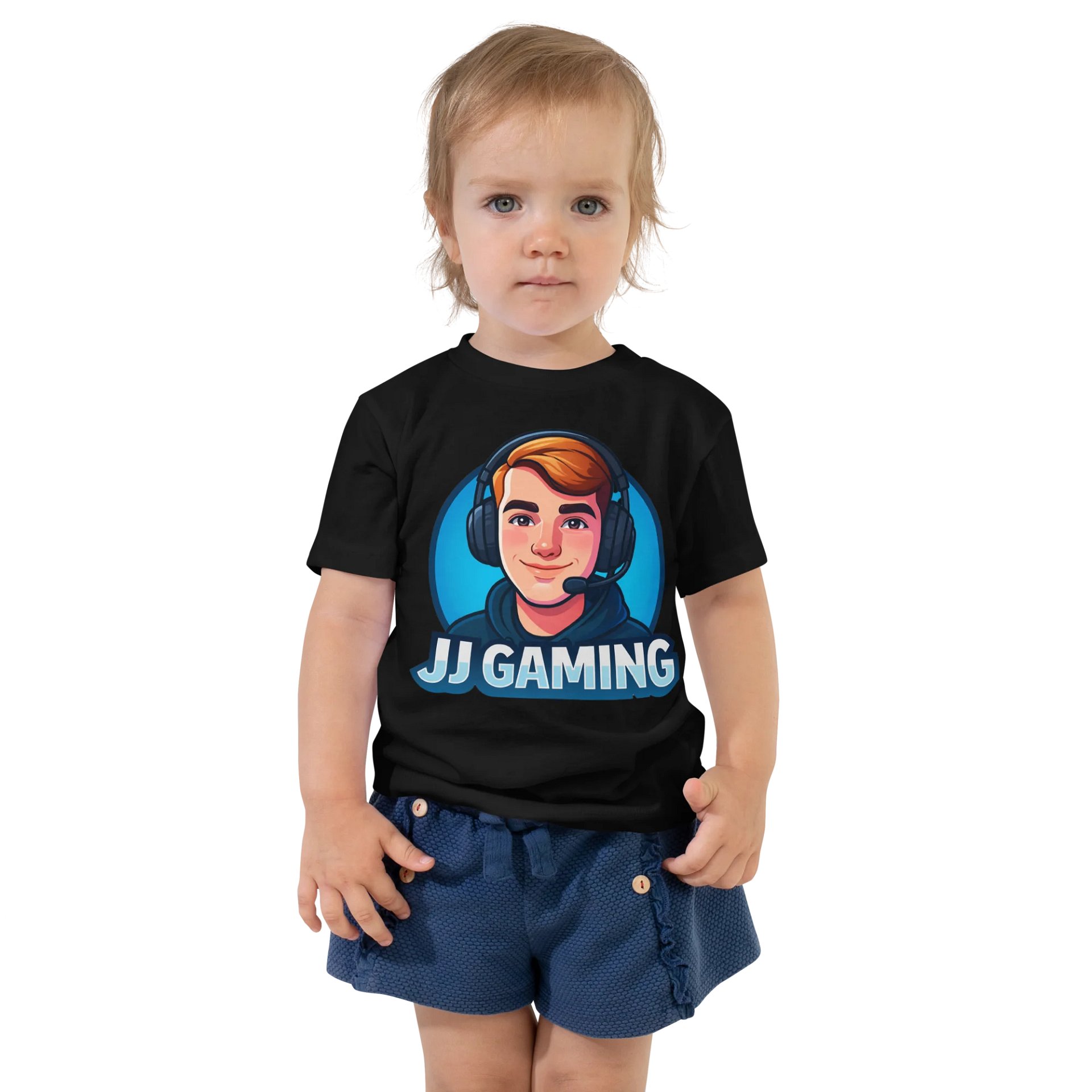 JJ Gaming Cartoon Logo Toddler T-Shirt product image (1)