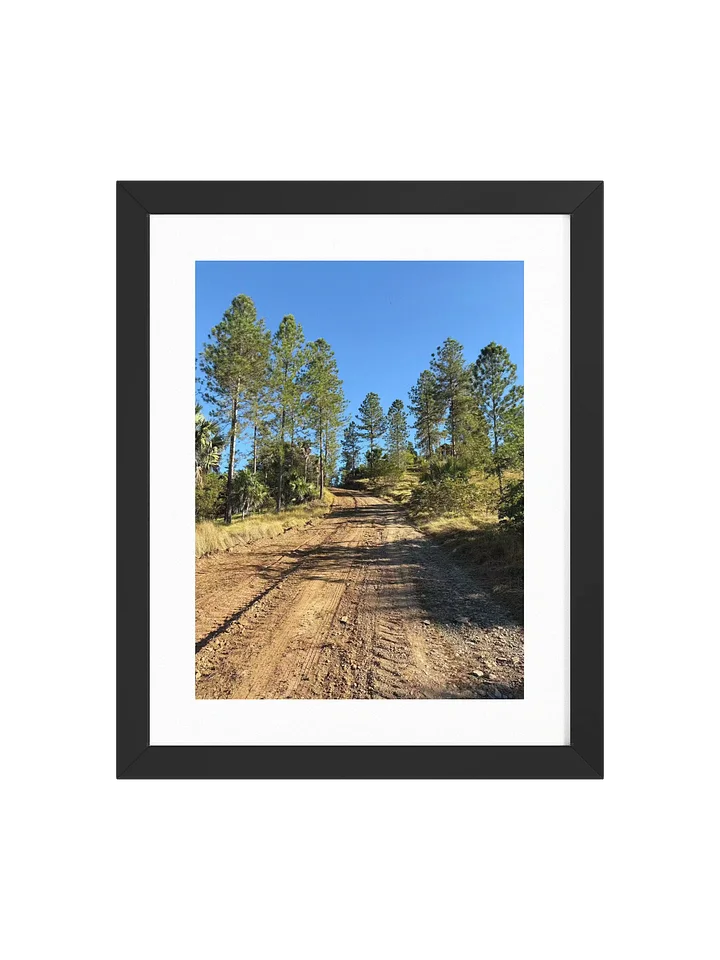 Dirt Road Framed Art Print product image (2)