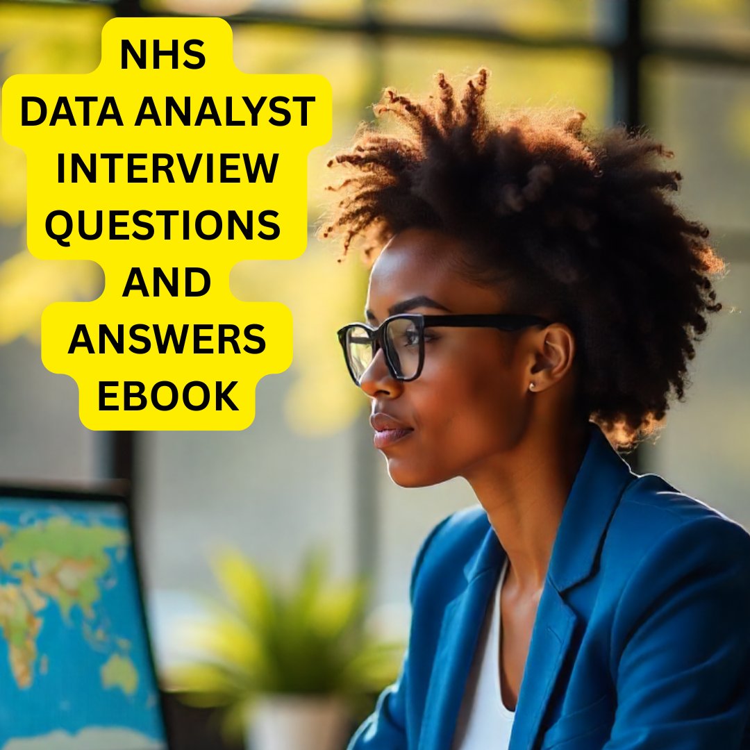 NHS Data Analyst Interview Questions and Answers product image (1)