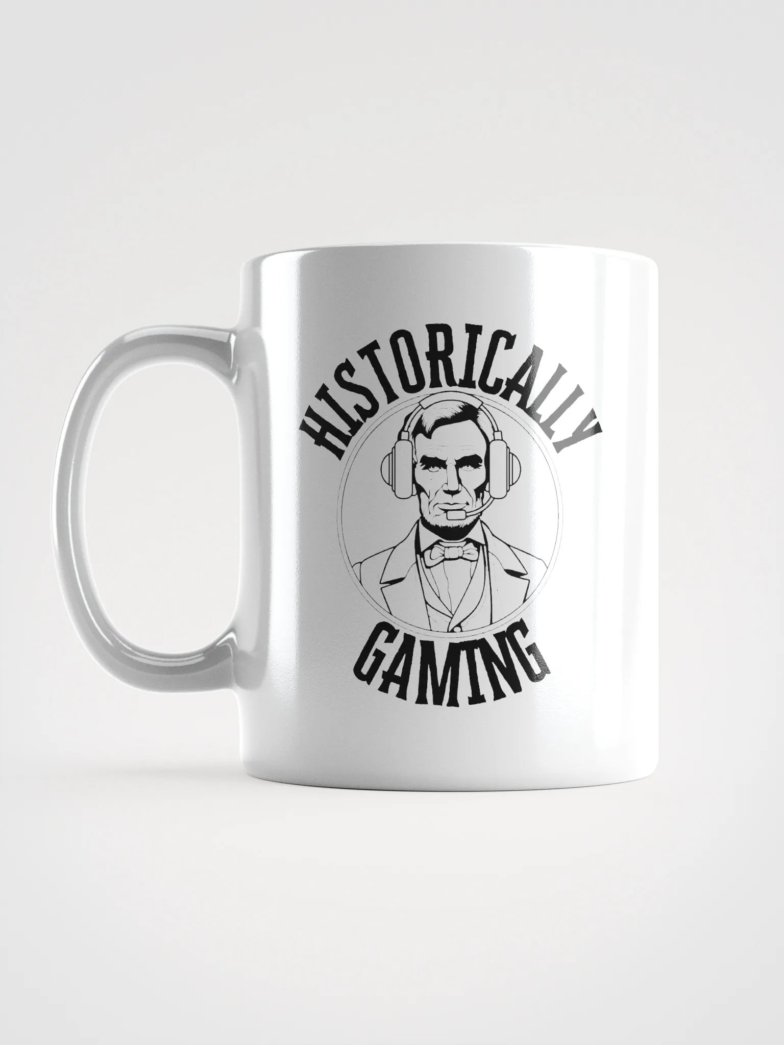 Gaming Abe White Glossy Mug product image (5)