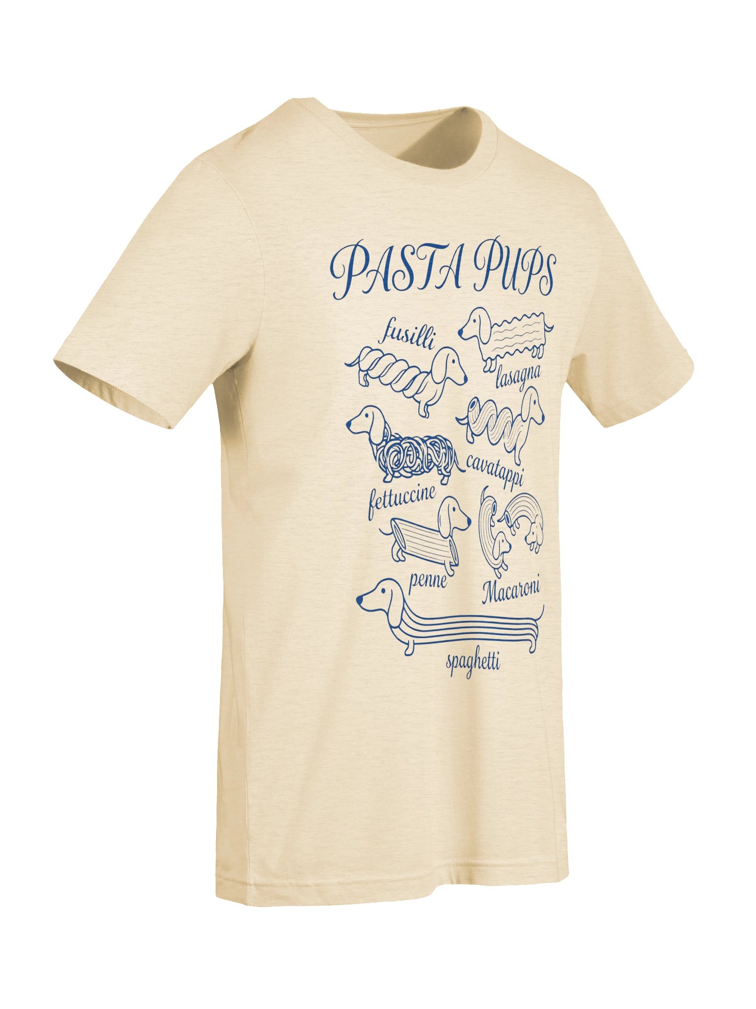 Pasta Pups Dachshund T-Shirt – Cute Dog & Pasta Lover Graphic Tee product image (19)