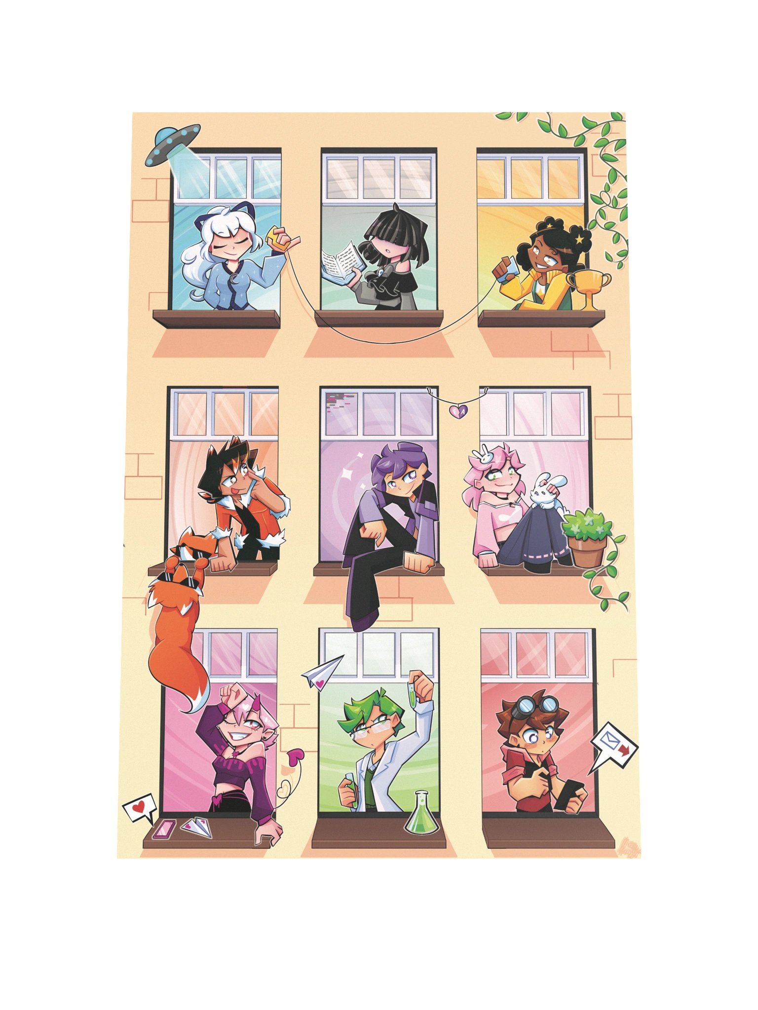 Apartment Friends Poster product image (1)