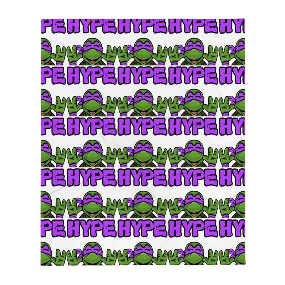 Donnie Hype Throw Blanket product image (1)