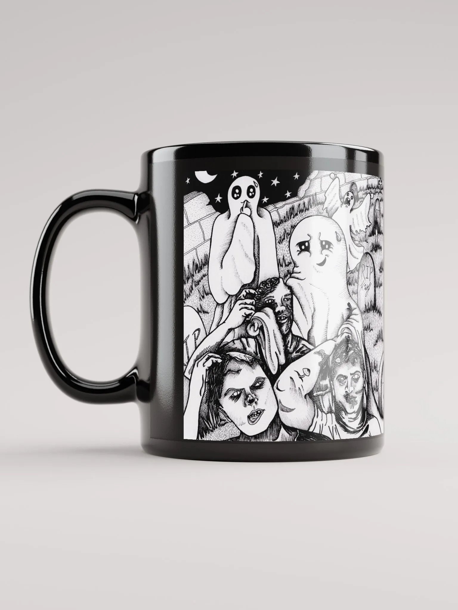 Graveyard Brawl Mug product image (6)