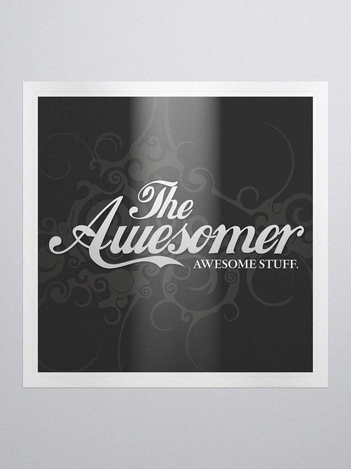 Awesomer Vinyl Sticker product image (1)