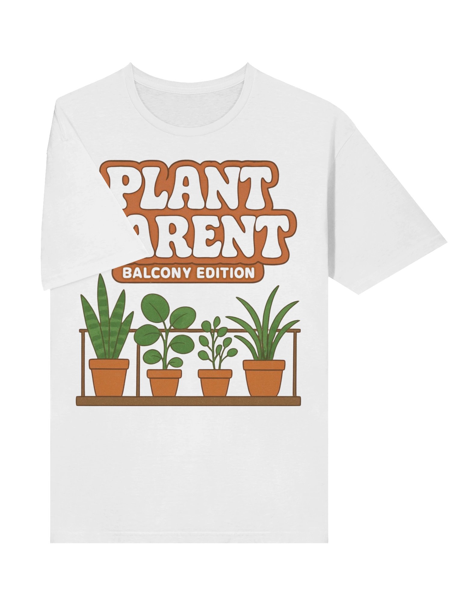 Plant Parent Balcony Edition T-Shirt – Cute Urban Gardening Tee product image (3)