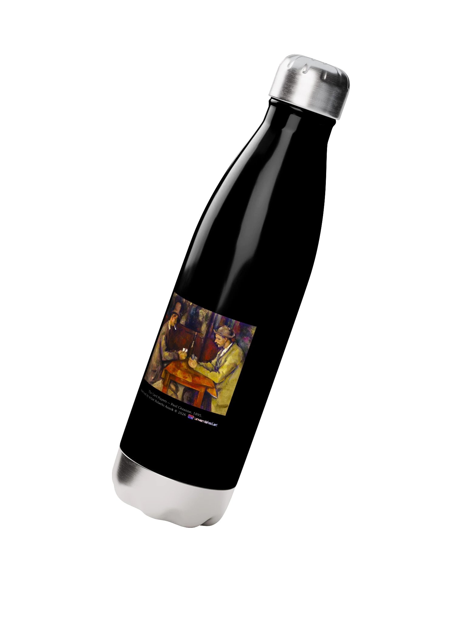 The Card Players — Water Bottle product image (2)