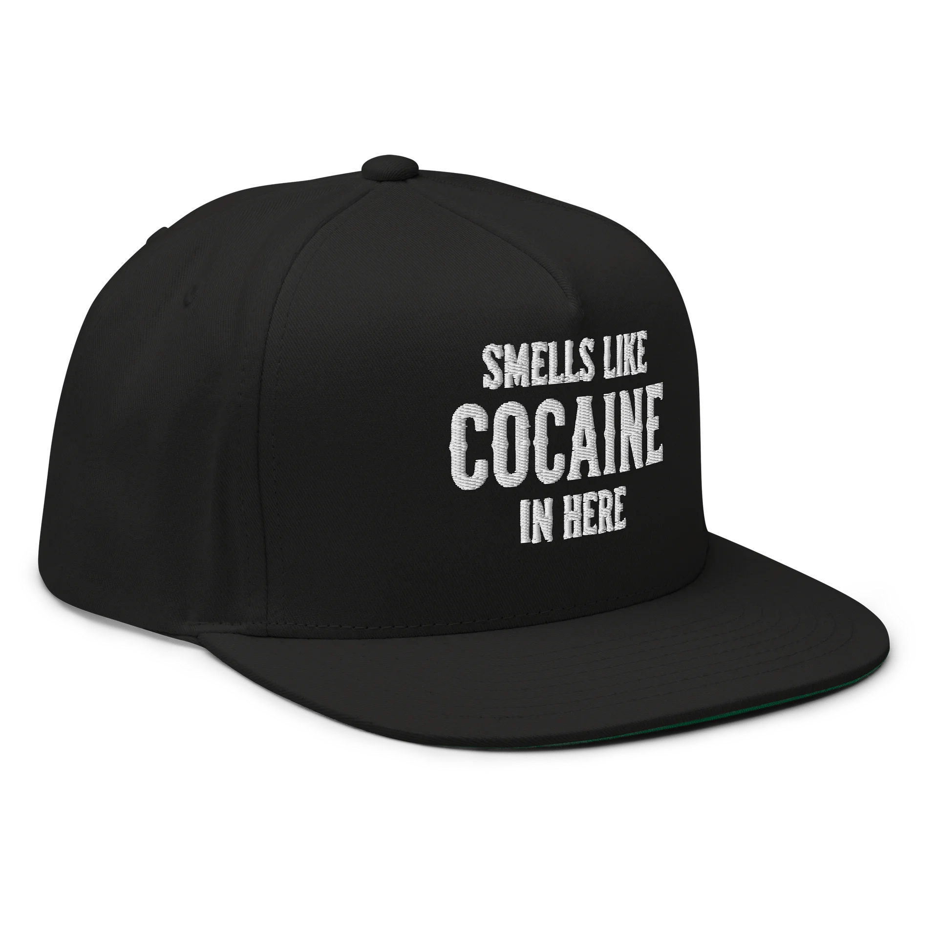 SMELLS LIKE COCAINE IN HERE - Embroidered SnapBack product image (7)