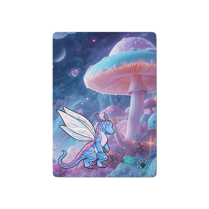 Mushroom-Fairy Dragon - Playing Cards product image (1)