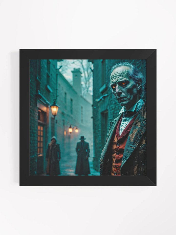 The Watcher in the Alley Framed Print product image (3)