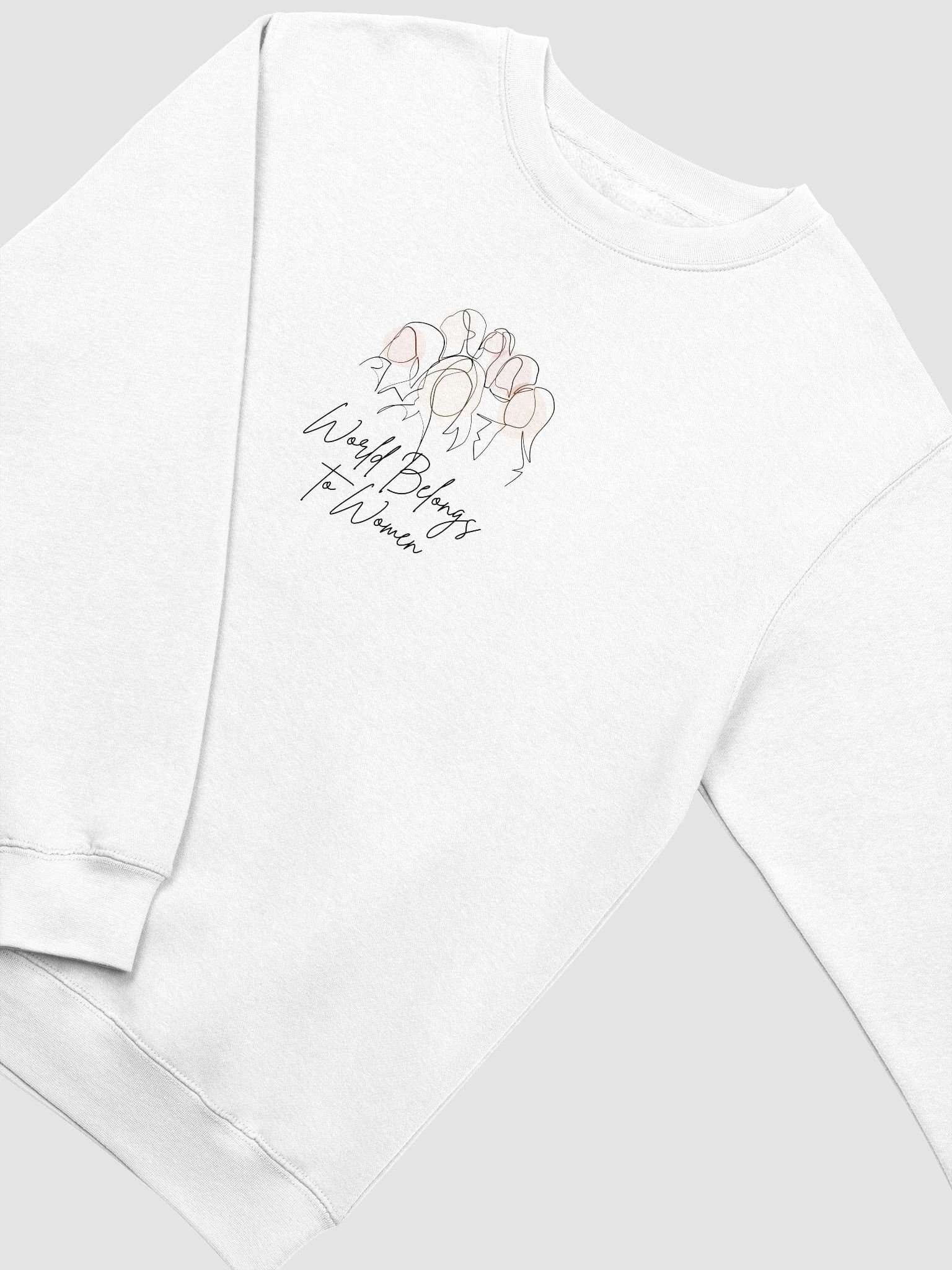 Women's Premium Crewneck Sweatshirt PCFB0148 product image (2)