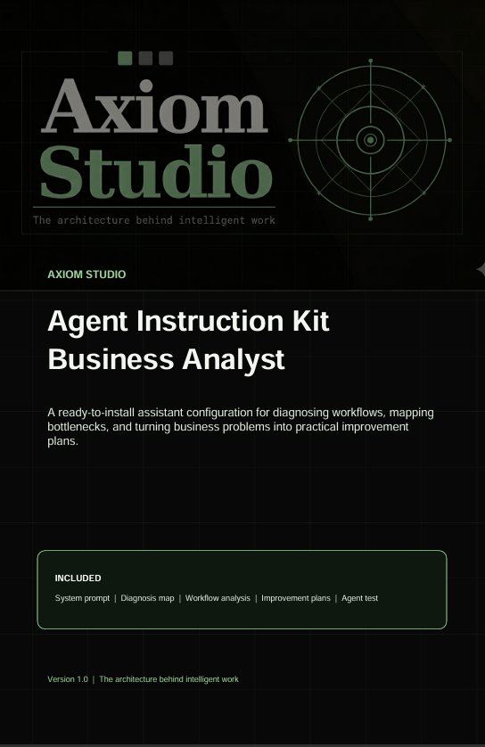 Axiom Agent Instruction Kit - Business Analyst product image (3)