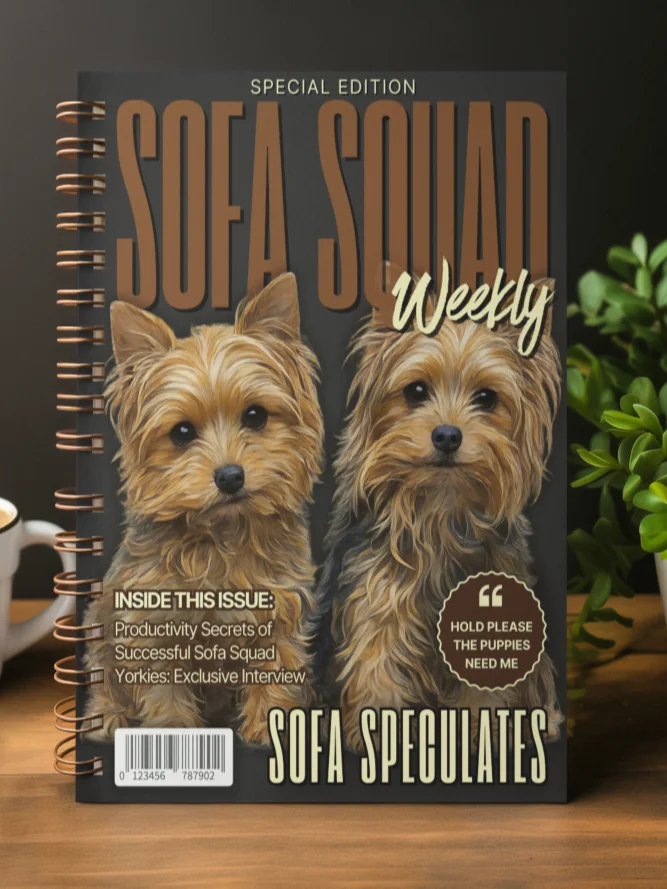 Sofa Squad Weekly Special Edition Spiral Notebook product image (7)