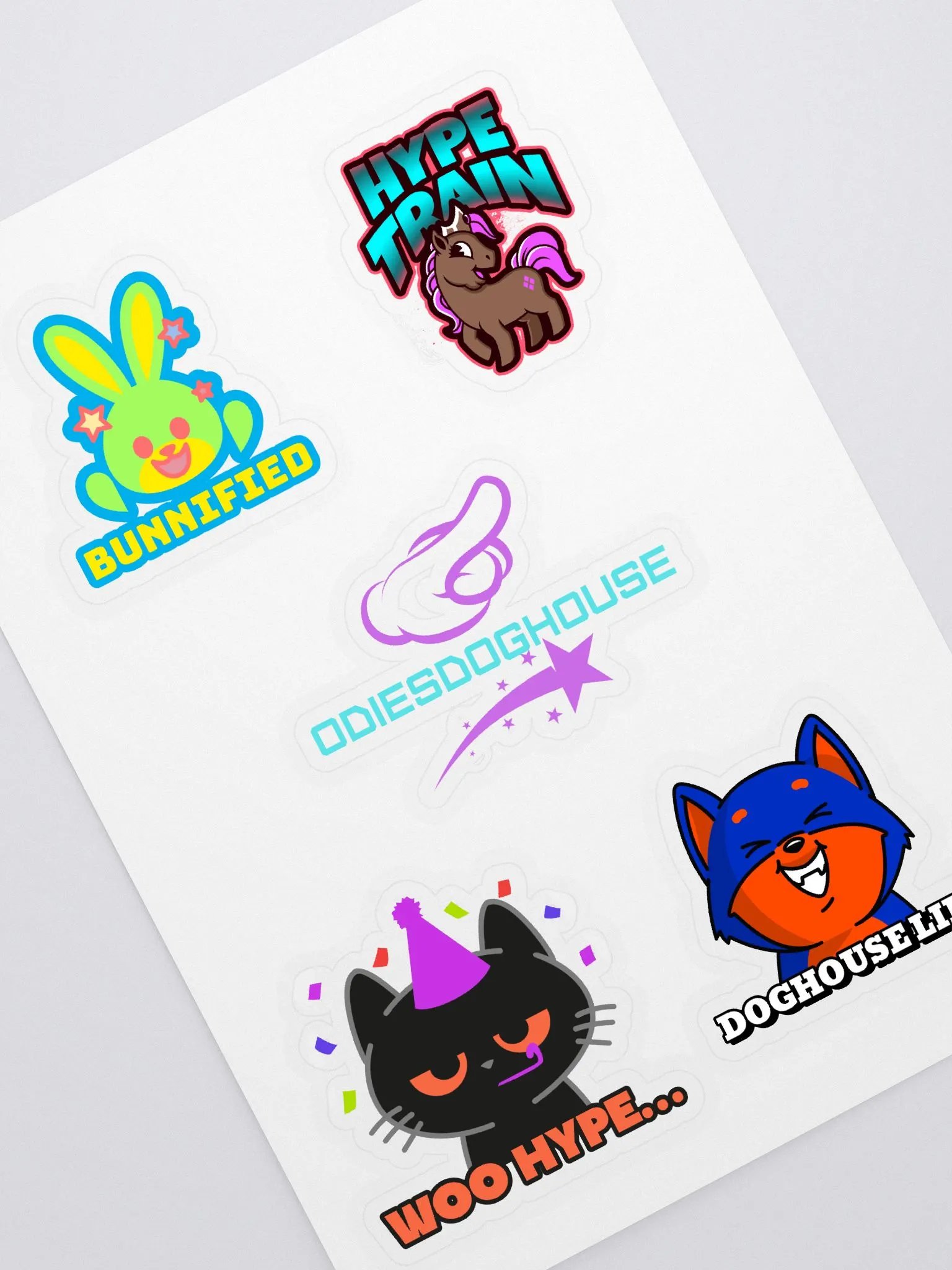 OdiesDoghouse Sticker Sheet #2 product image (1)