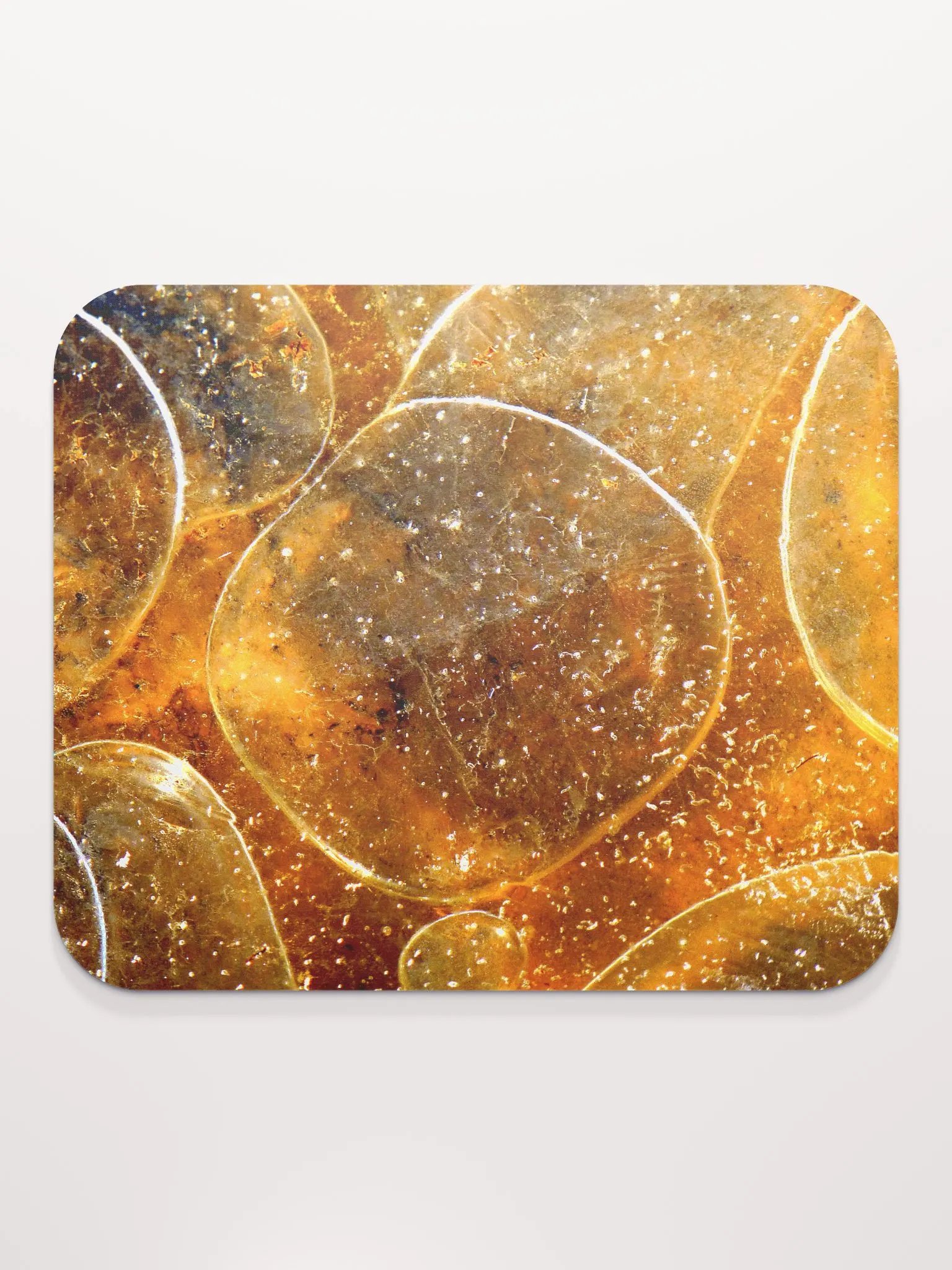 Classic Mouse Pad - Gold Bubbles product image (2)