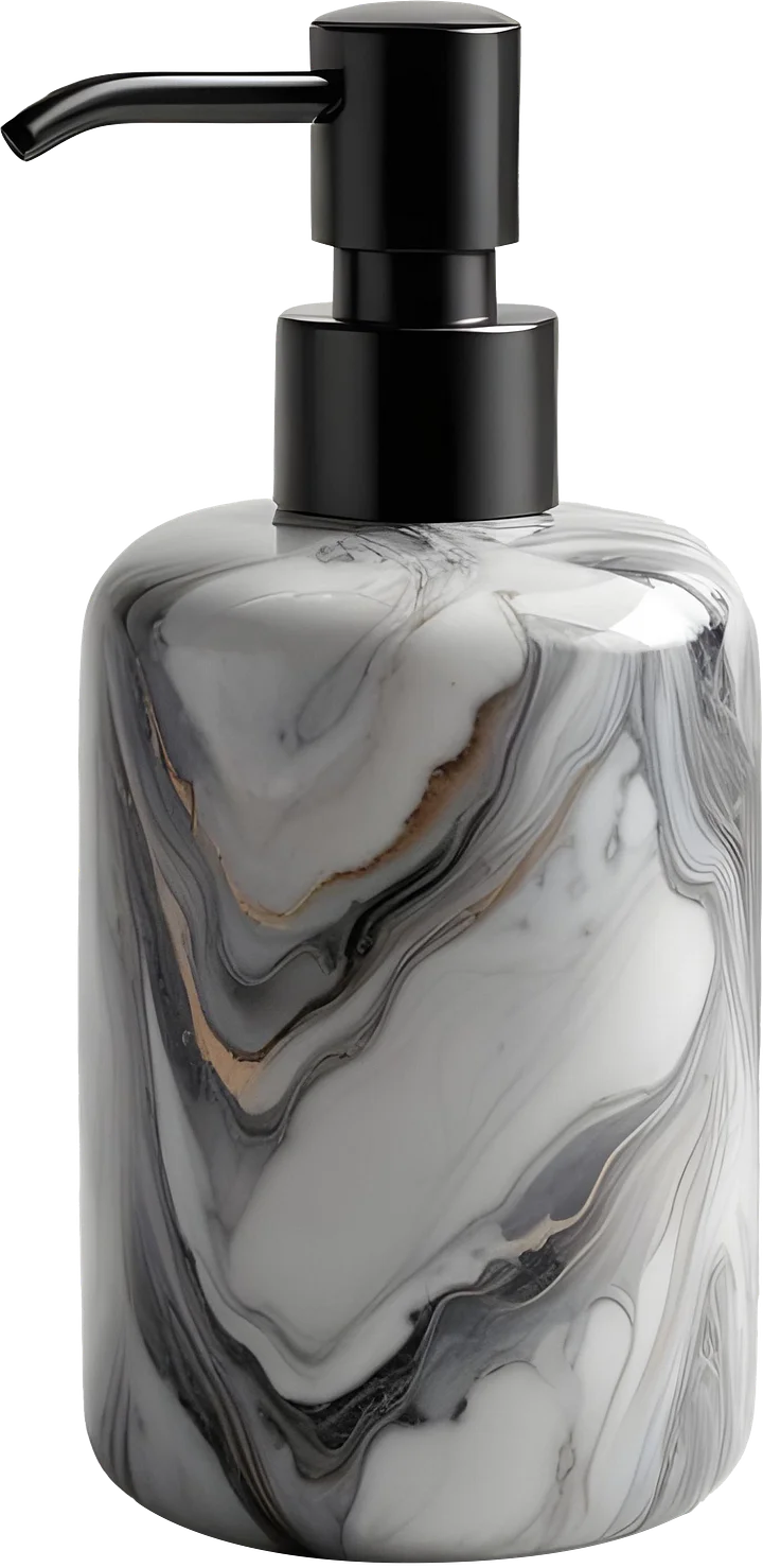 Marble Eternal – Soap Dispenser Marble Design PNG product image (1)