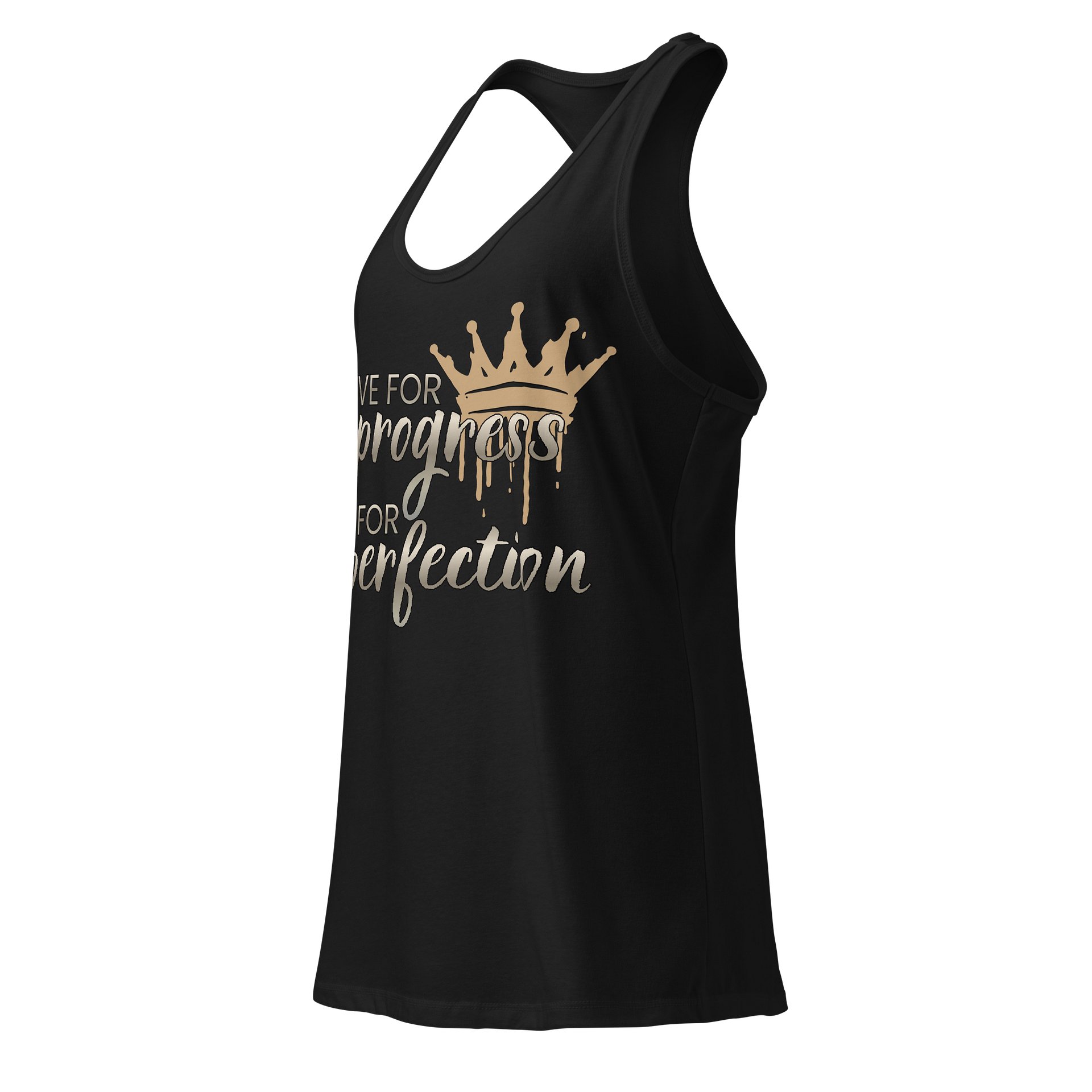 Strive for Progress Not for Perfection Women's Tank Top product image (3)