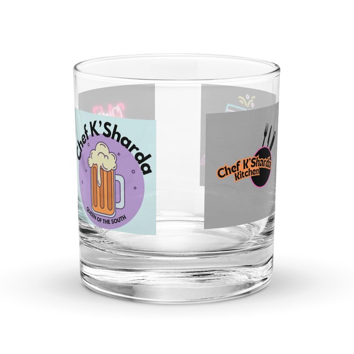 Chef K'Sharda Logo Rocks Glass Set (Shots Anyone?) product image (2)