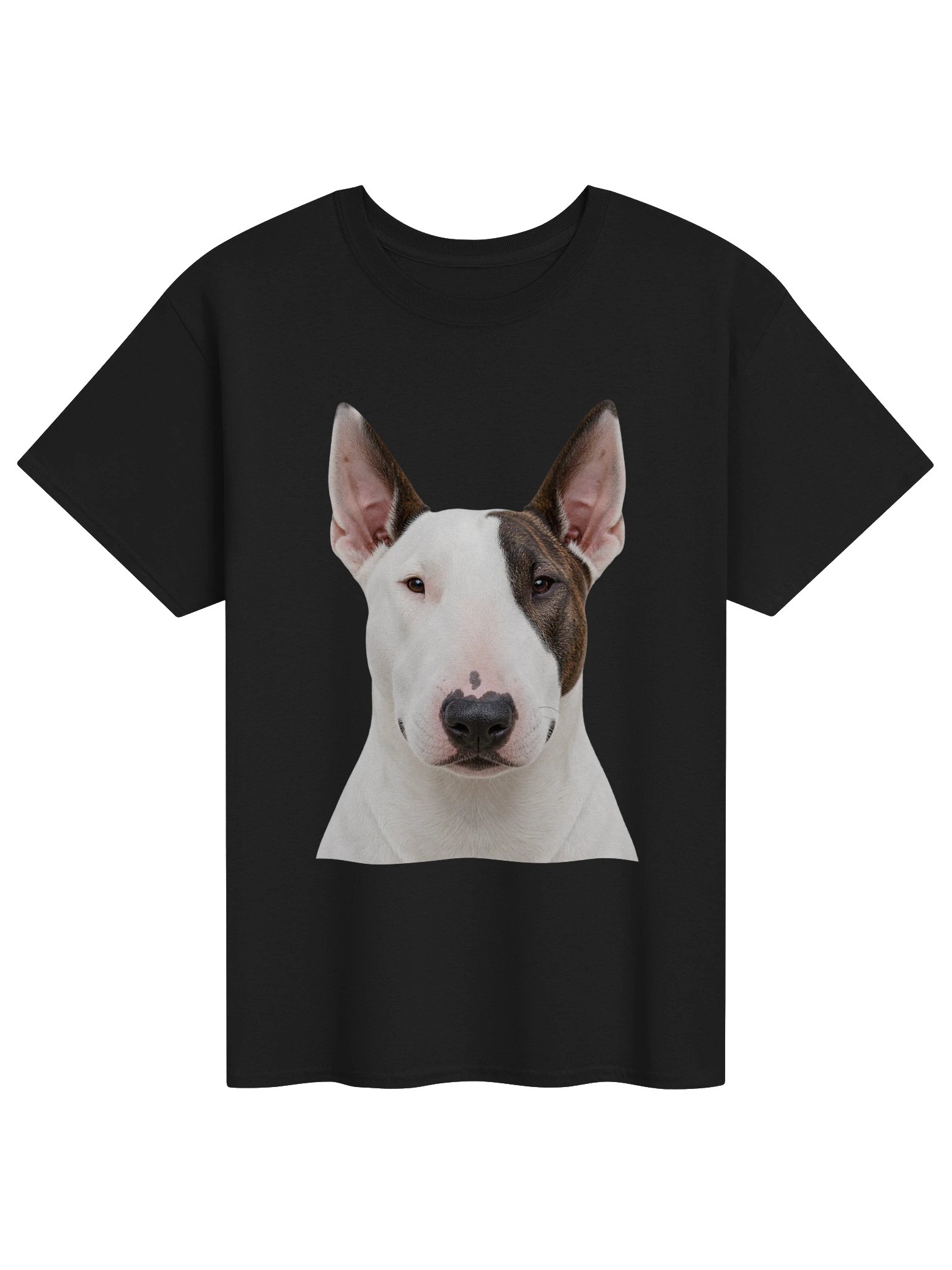 Dog - Bull Terrier (Face) — Unisex Gildan Heavyweight 100% Cotton T-Shirt product image (1)