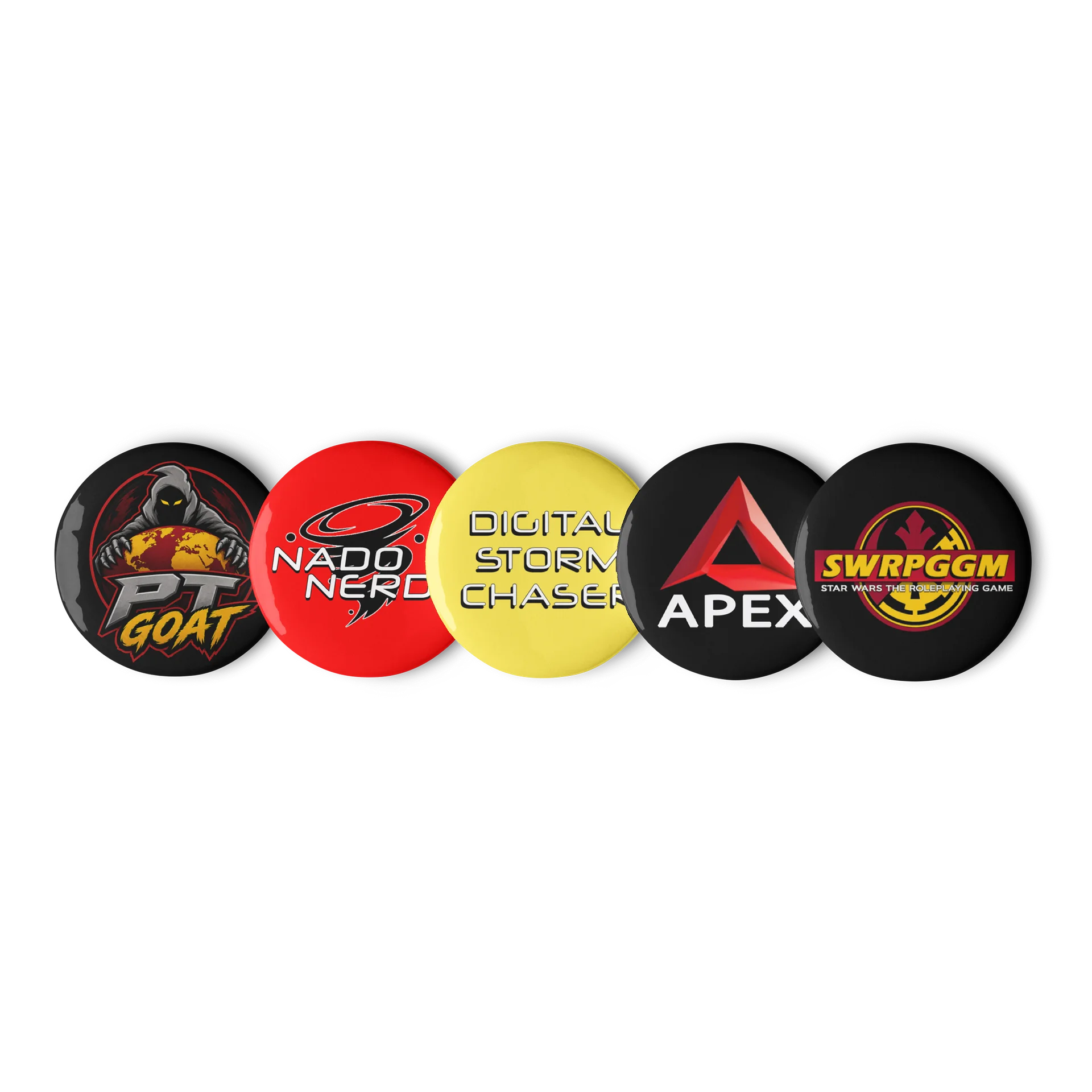 PT Goat Stream Buttons product image (1)