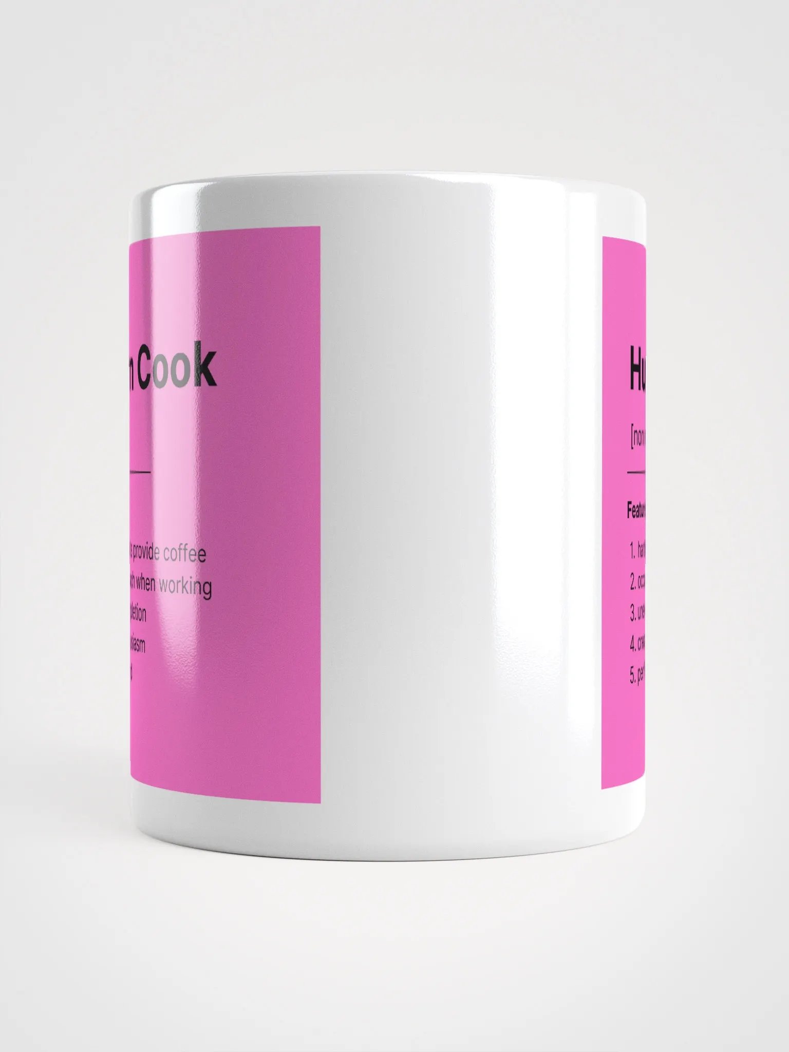 Human Cook Mug - Pink product image (6)
