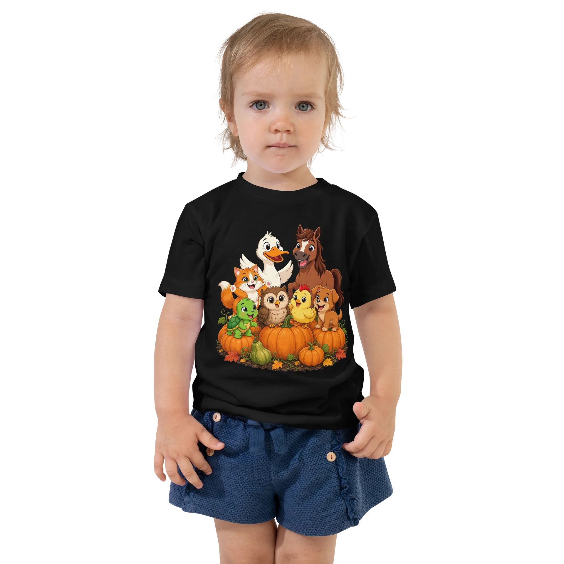 Autumn Friends Pumpkin Parade Toddler Tee product image (1)