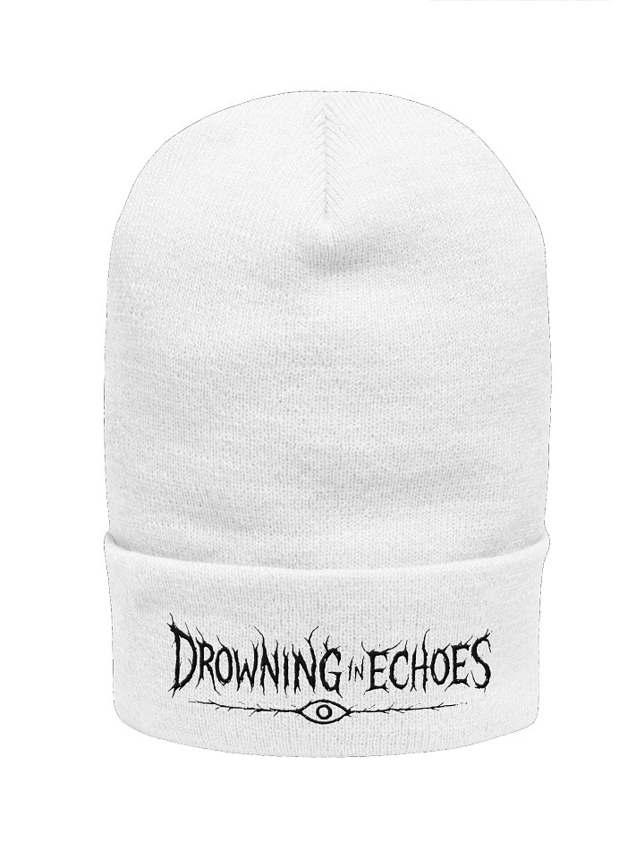 The Origin Name Beanie (White) product image (1)