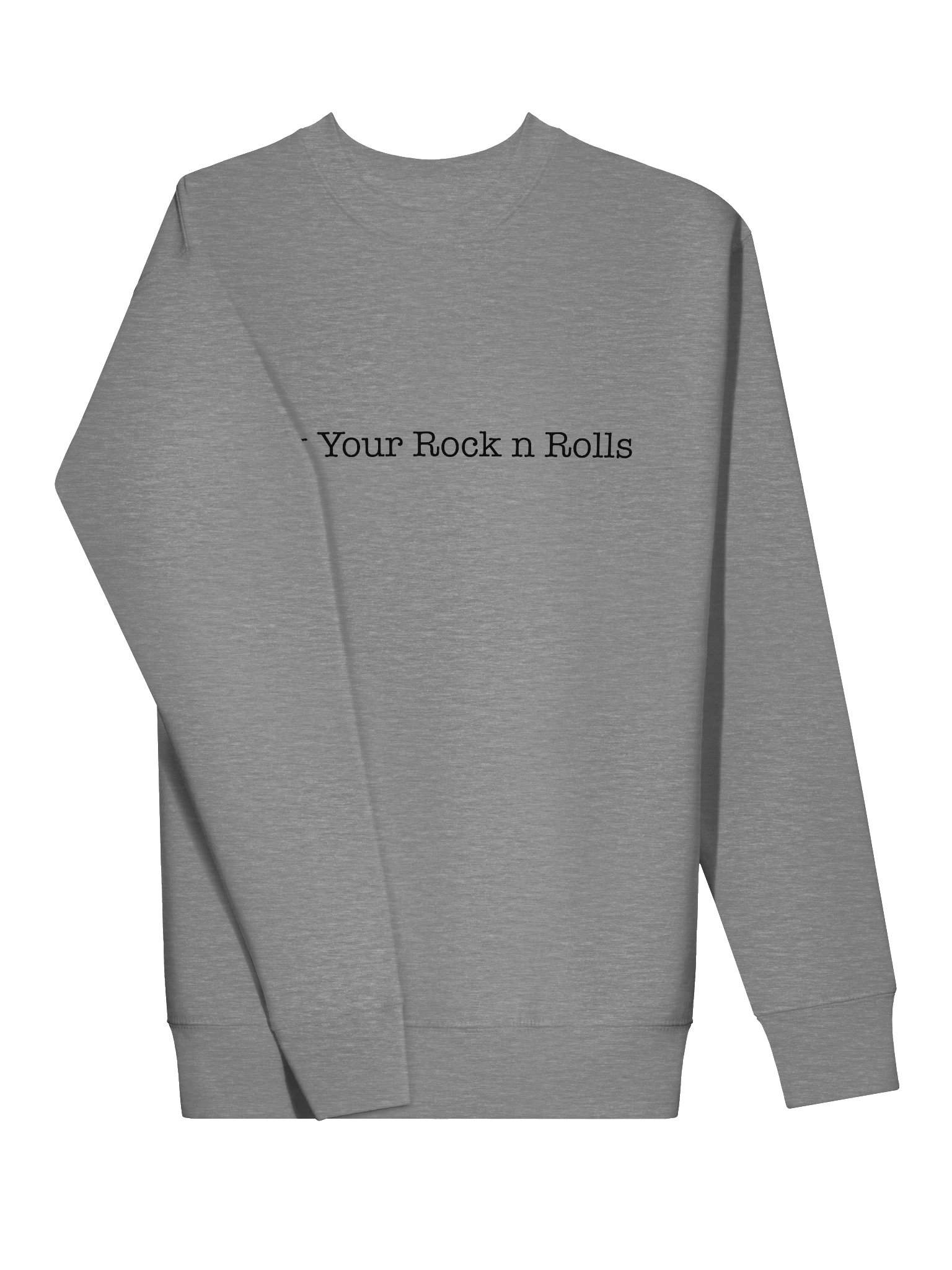 Deck Your Rock n Rolls - Sweat Black Text product image (17)