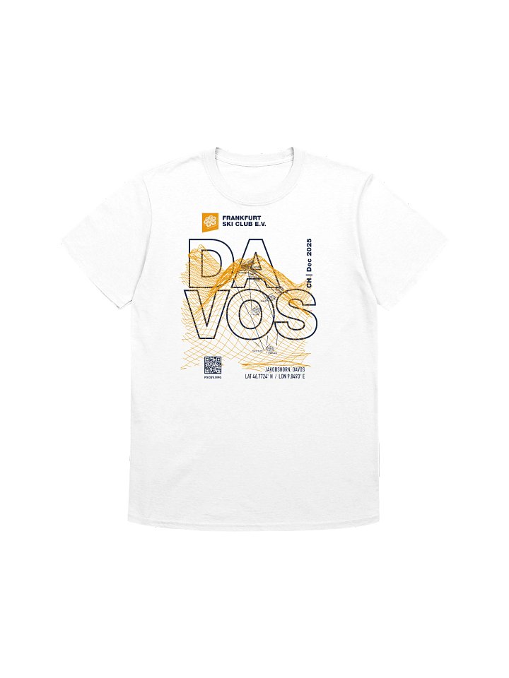 Davos / Jakobshorn Resort white (front only print) product image (1)