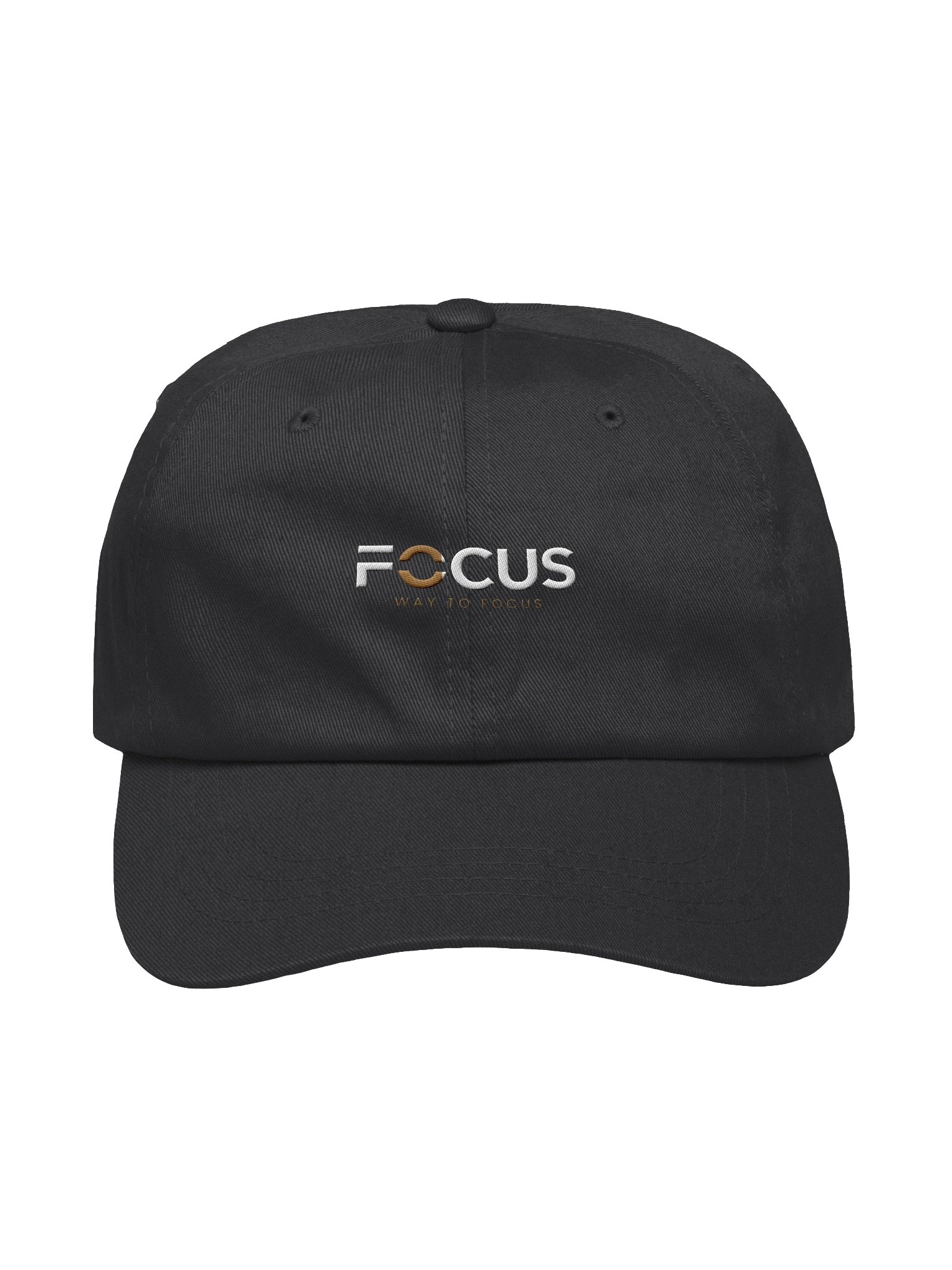 FOCUS Dad Hat — Black product image (1)
