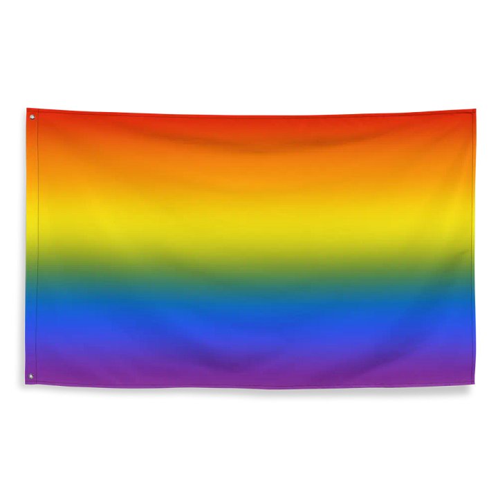 Subtle Rainbow Pride Flag product image (2)