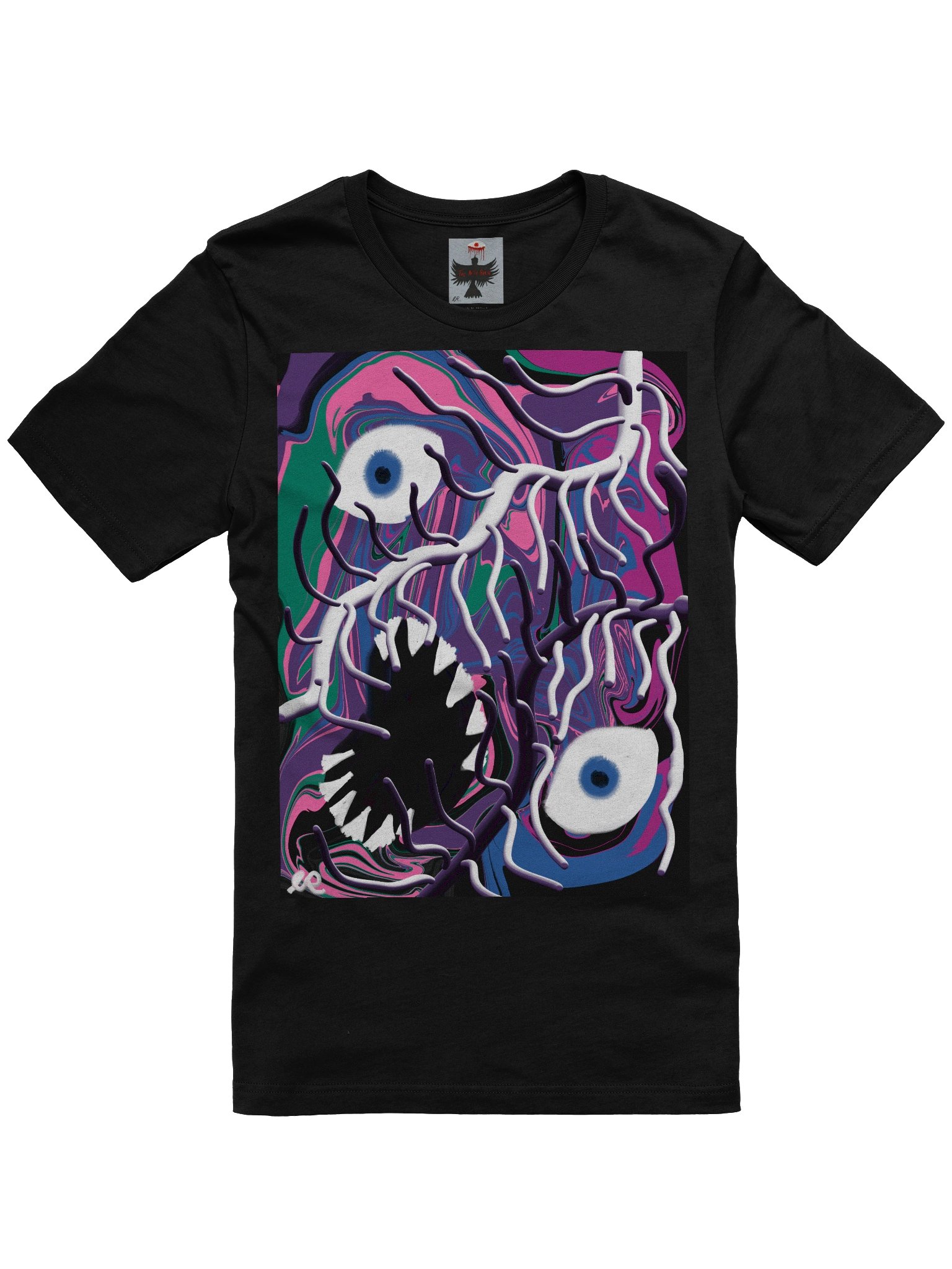 Swirled Eyes Psychedelic Tee product image (1)