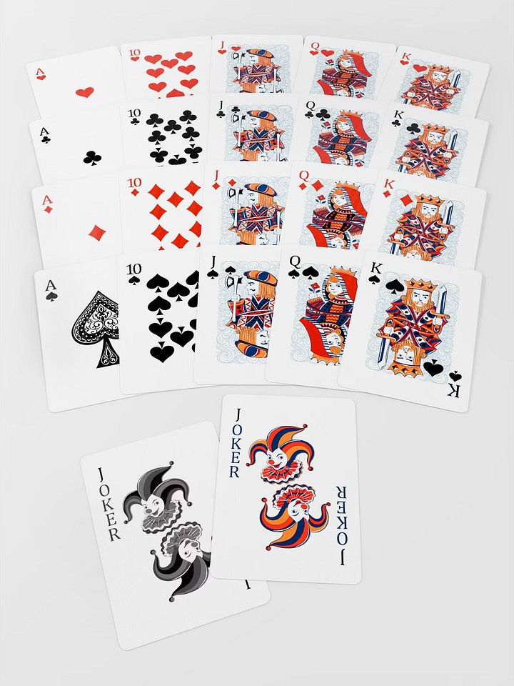 "Ortelius" Poker Playing Cards product image (2)
