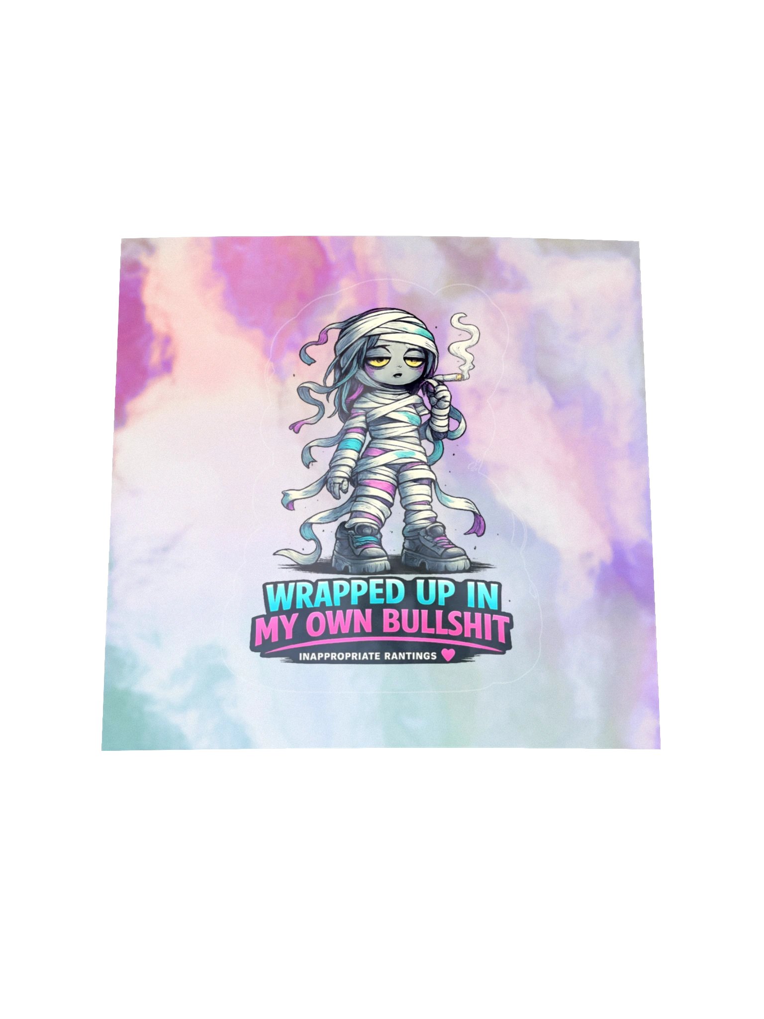 Wrapped Up In My Own Bullshit Sticker Sheet product image (1)
