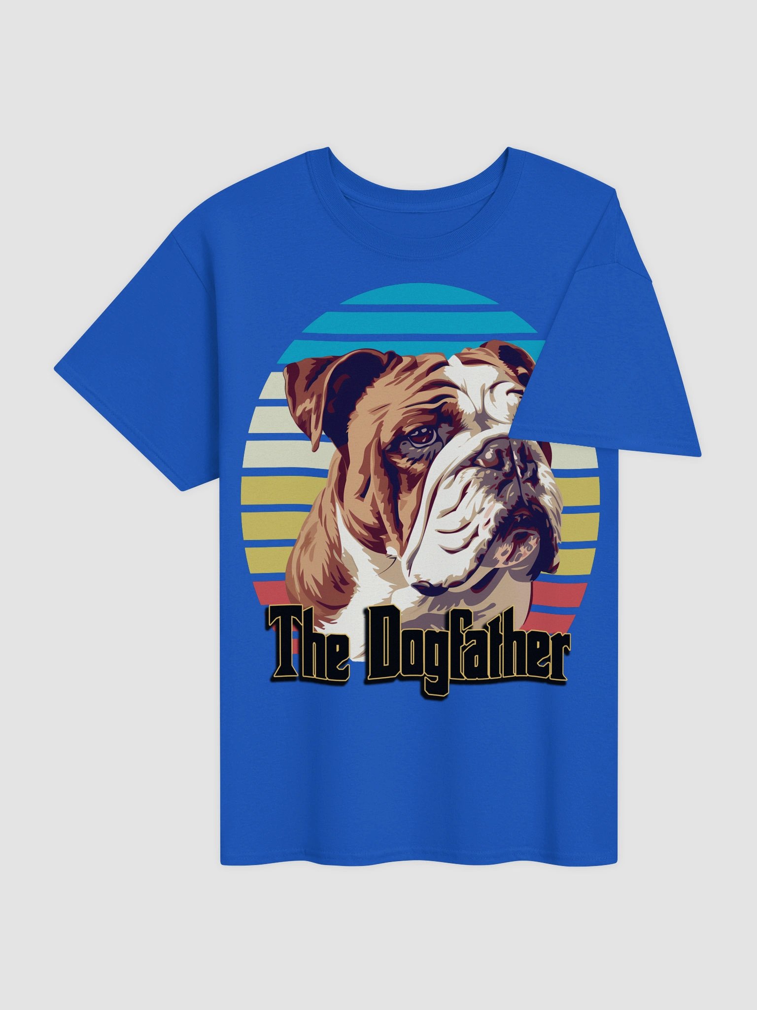 The Dogfather Bulldog T-Shirt product image (53)