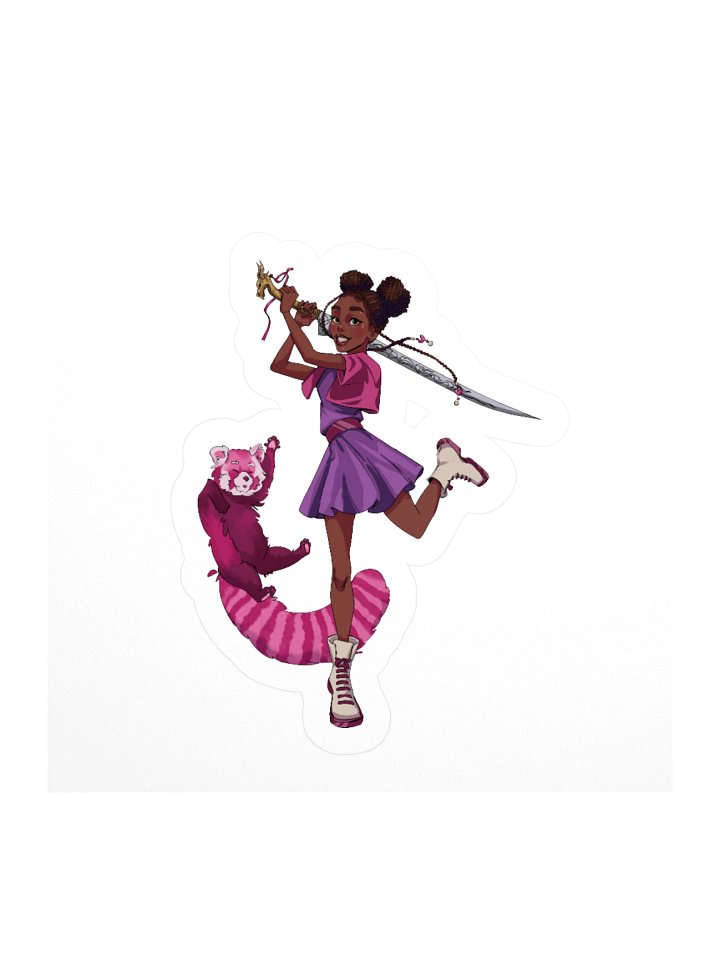 Reena Ellis and Bast Character Sticker (Mazzaroth: Dragons) product image (1)