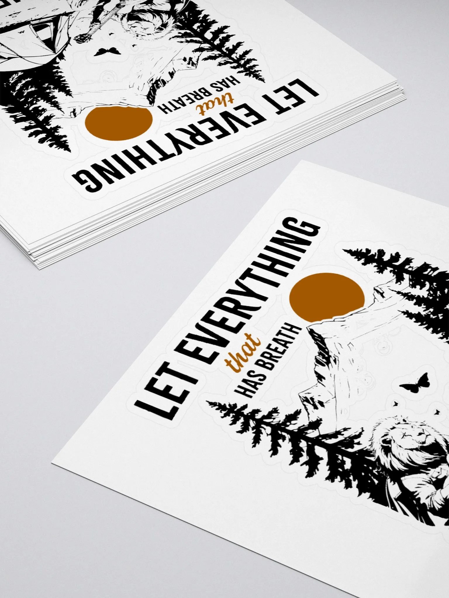 Psalm 150:6 Kiss Cut Stickers product image (13)