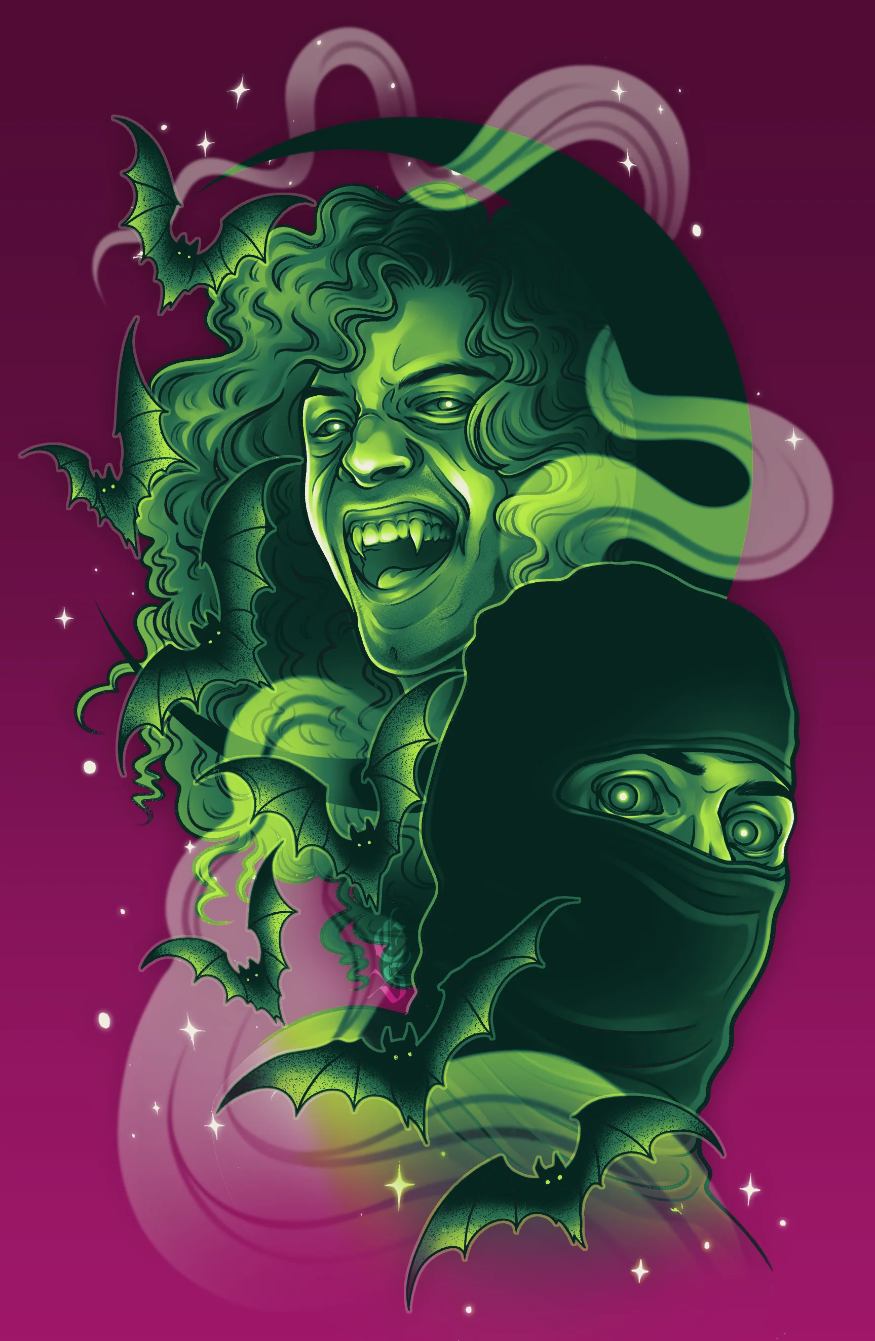 NSP Halloween PRINT (Green) product image (1)