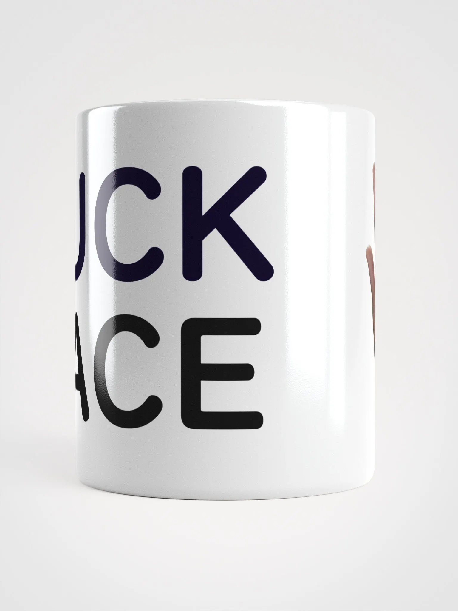 FUCKFACE Mug - Real Edition, All-white product image (6)