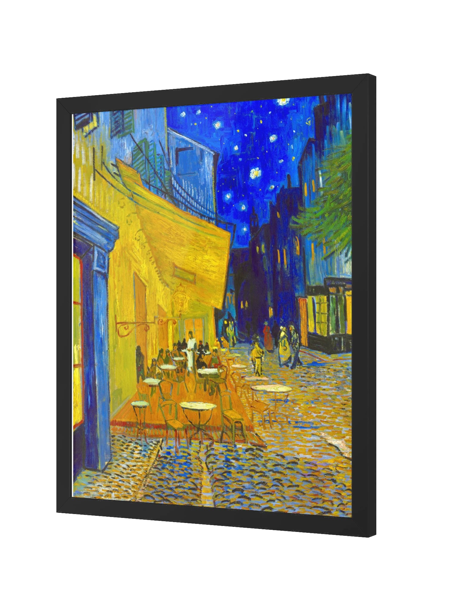 Café Terrace at Night — Large Framed Matte Poster product image (6)