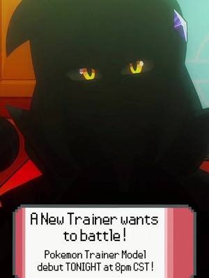 Get ready, trainers! A new opponent has appeared! Join me tonight at 8pm CST for a brand new vtuber model debut, new merch, and more! #vtuber #envtuber #vtuberdebut #vtubermodel #angoratok