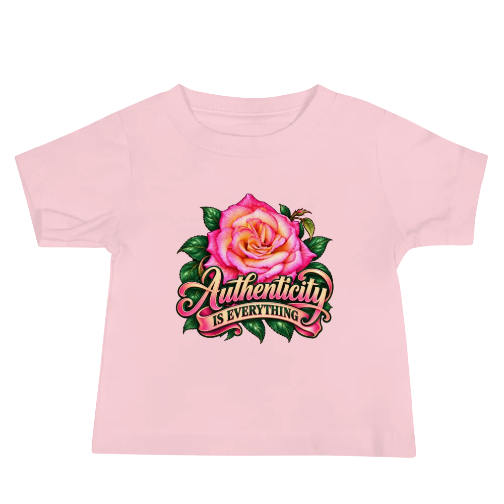 Authenticity Floral Baby tshirt 1 product image (2)
