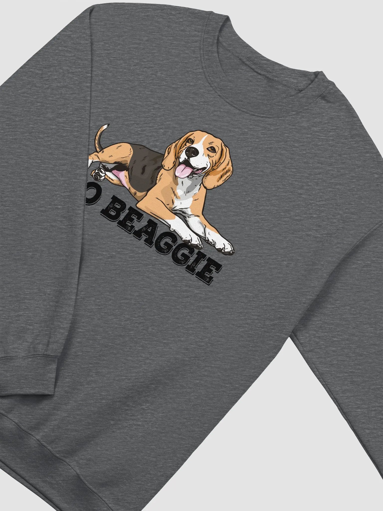 No Beaggie Sweatshirt of a Beagle(Tricolor) | Funny Shirt for Beagle Paw-rents product image (4)