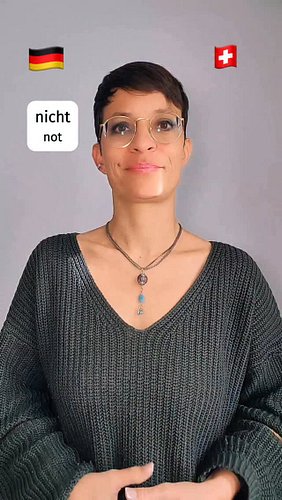 German VS Swiss German - nichts, nicht etc. 😳

Learn Swiss German with me swissgermanbeginners.ch

#schweizerdeutsch #switzer...