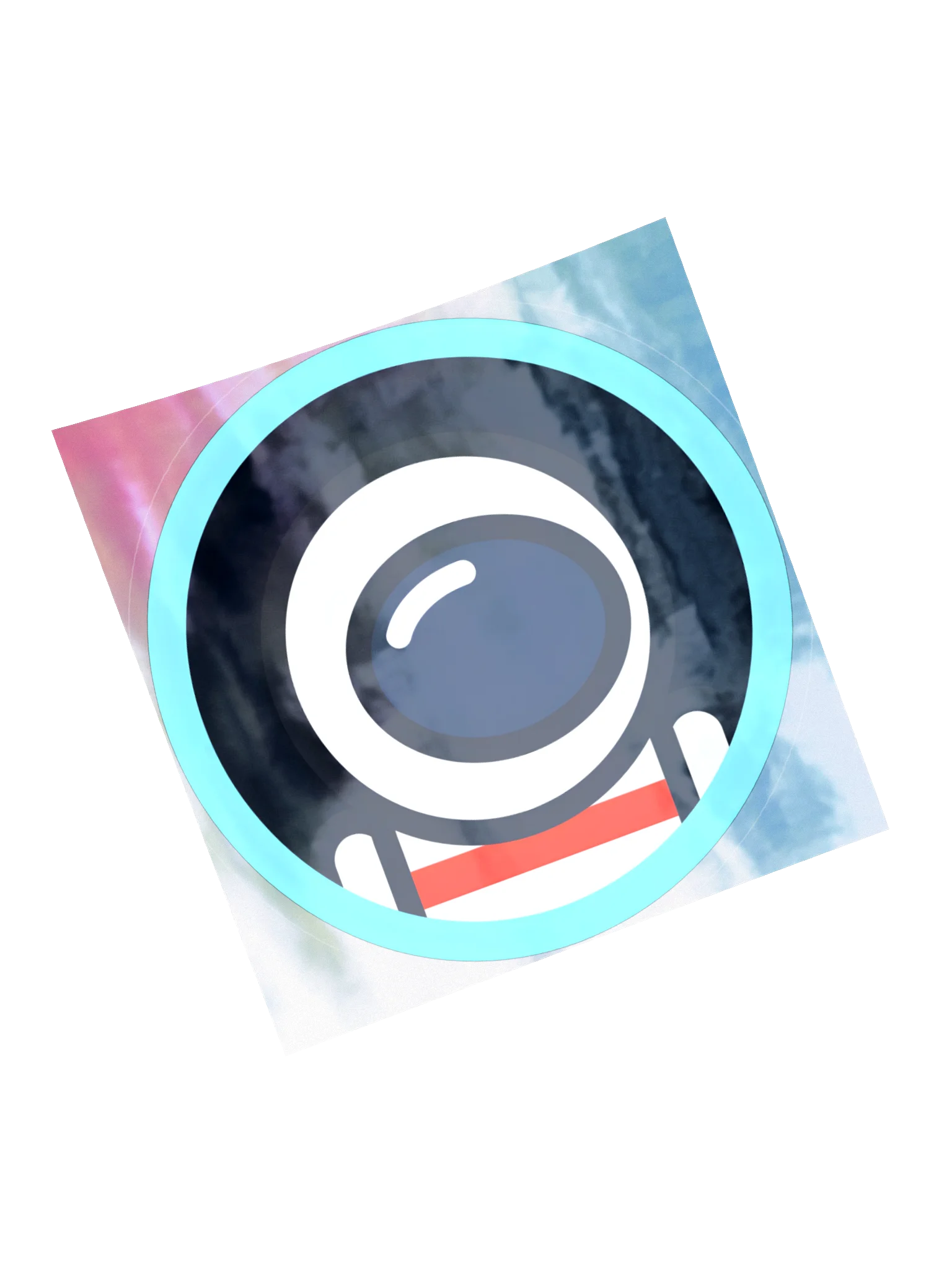 MoonMan Logo Holographic Sticker product image (5)